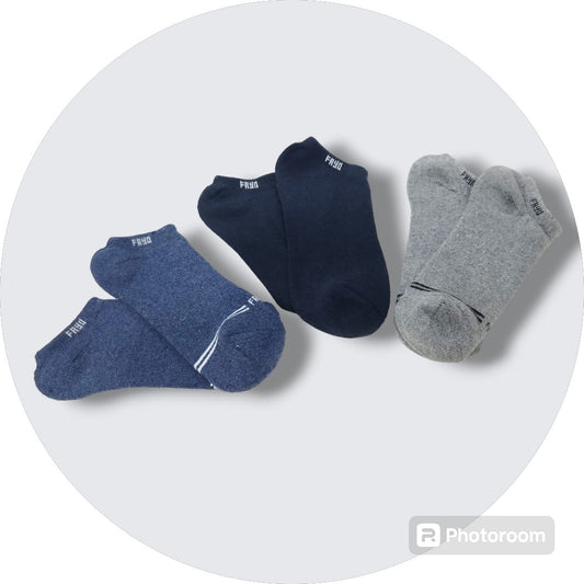 Medias Taloneras Gruesas 12 Pares | ALGODÓN
