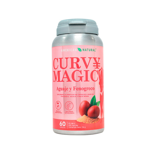 Curvy Magic | American Natural | Frasco de Aluminio