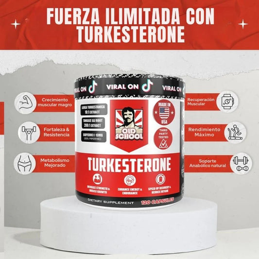Turkesterona® Original Potenciador Hombres - 120 Cápsulas