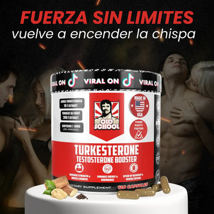 Turkesterona® Original Potenciador Hombres - 120 Cápsulas