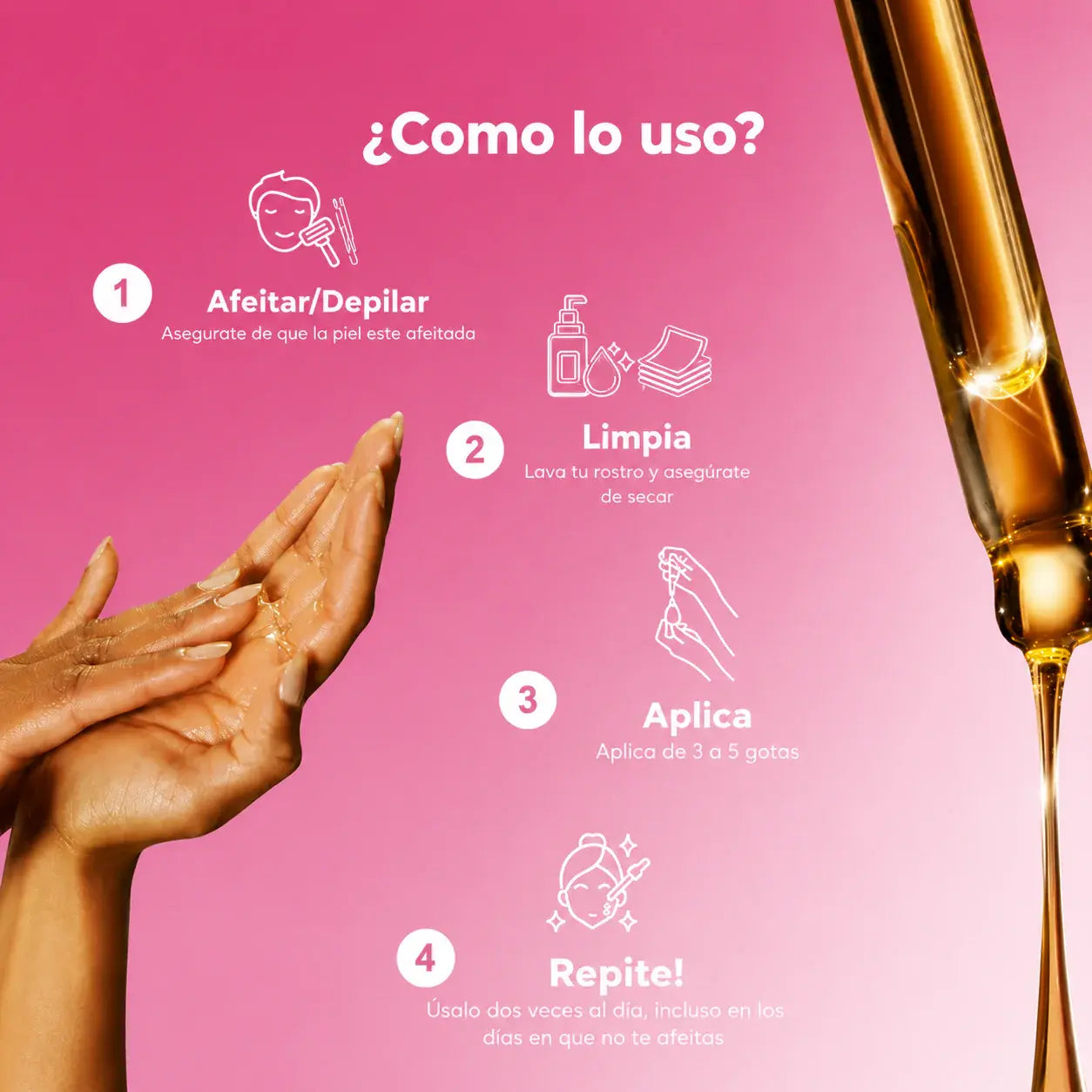 Cyperus Rotundus Oil 60 ml- Aceite Depilación Definitiva