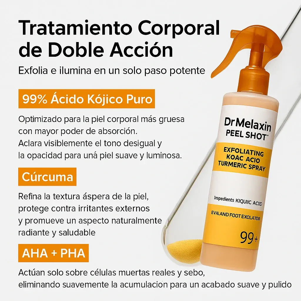 Dr Melaxin™: Adios zonas oscuras| Peel Shot