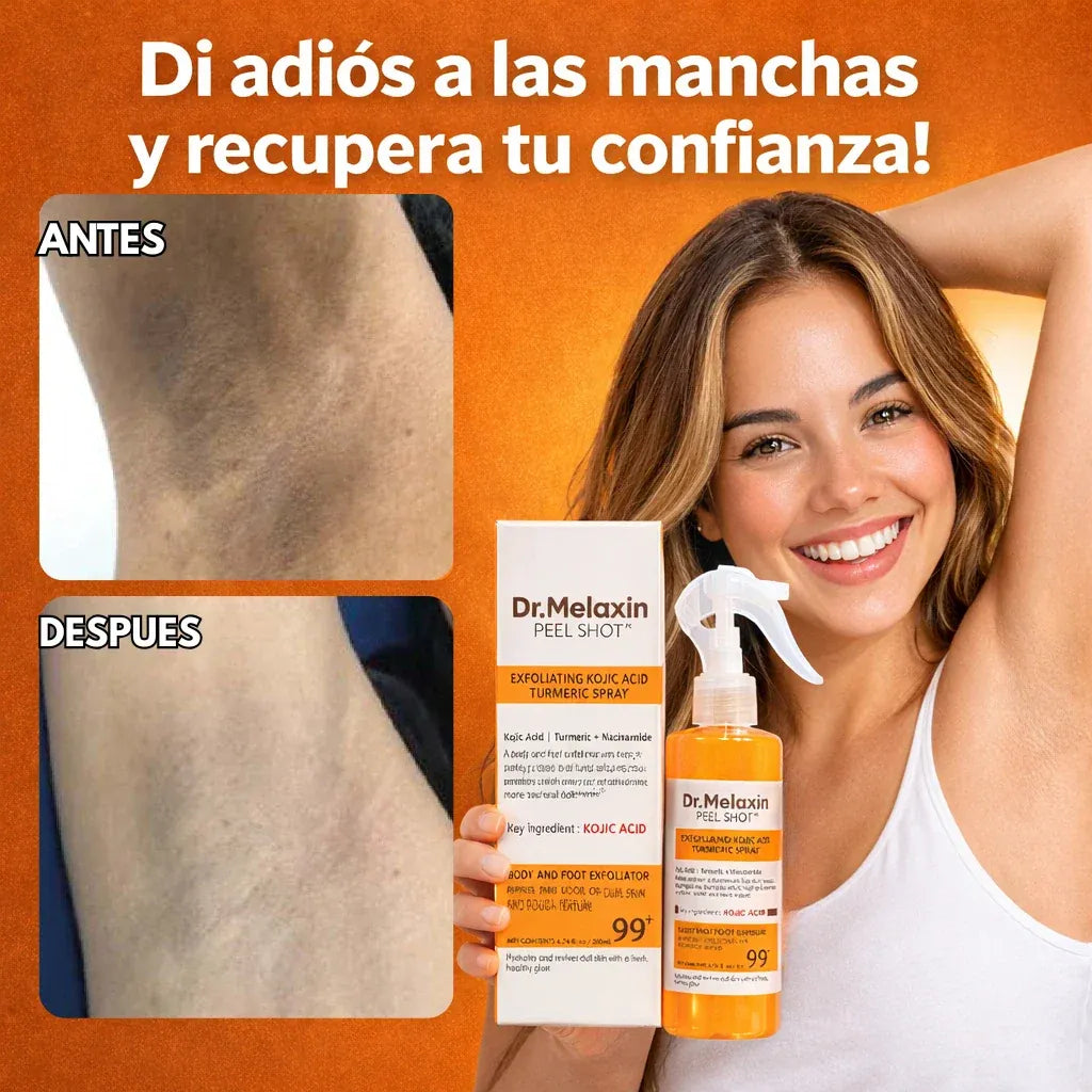 Dr Melaxin™: Tratamiento despigmentante | Peel Shot | 2X1